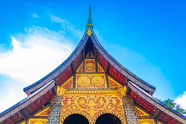 Wat Xieng Thong Tempio Buddista Della Città Oro Dei Migliori — Foto Stock