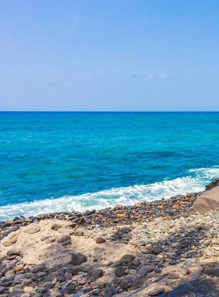 Landschap Strandboulevard Panorama Van Playa Del Camis Van Canarische Spaanse — Stockfoto