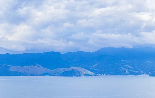 Panorama Uitzicht Vanaf Abraaozinho Groot Tropisch Eiland Ilha Grande Met — Stockfoto