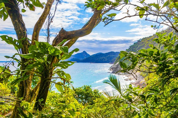 Fantastisk Naturlig Utsikt Över Stranden Praia Lopes Mendes Den Stora — Stockfoto