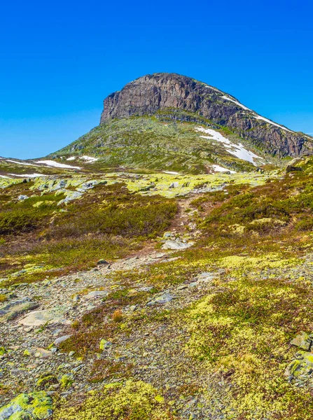 노르웨이 프로판 놀라운 산봉우리와 — 스톡 사진