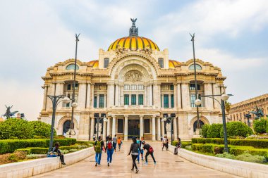 Mexico City Mexico 10. Şubat 2021 Güzel Sanatlar Sarayı Mexico City 'nin merkezinde bir mimari başyapıt..