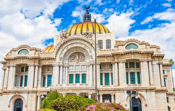 The palace of fine arts an architectural masterpiece in the center of Mexico City in Mexico.