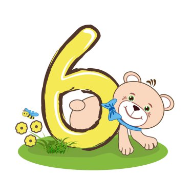 Altı numara ve neşeli ayı