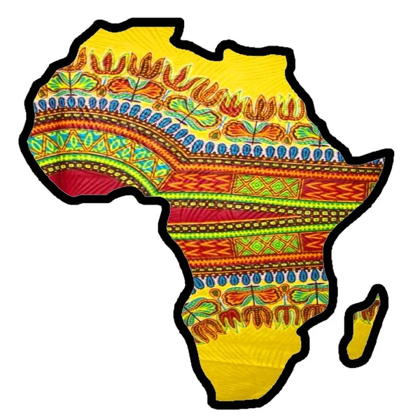 Mapa África Gran Regalo Para Los Viajeros Los Nómadas Gran Imagen De Stock