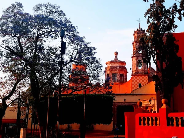 Casas Antigas Coloridas San Miguel Allende México — Fotografia de Stock