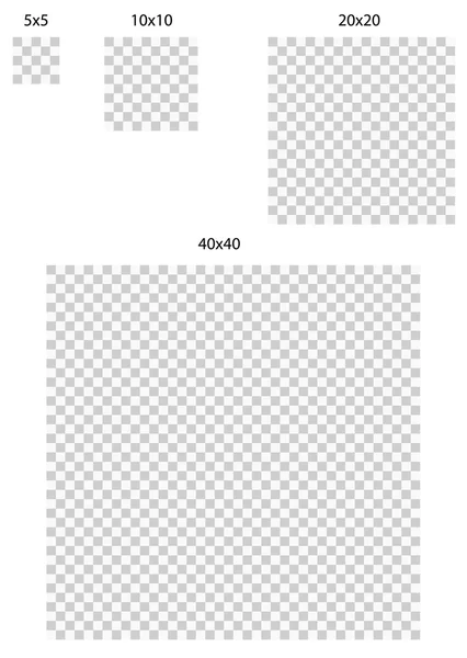 Ensemble de milieux transparents vectoriels — Image vectorielle