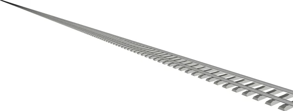 Vector RAILWAY TRACK em branco — Vetor de Stock