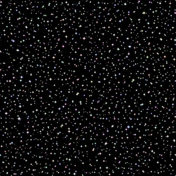 Vektorbild realistisch nahtlos vom Nachthimmel — Stockvektor