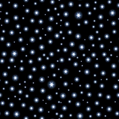 Space background, night sky and stars