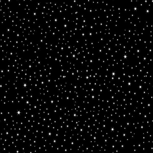 空間の背景、夜空と星 — ストックベクタ