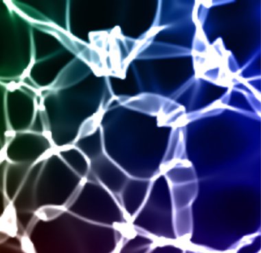 Vektör renk kostik desen. Dalgalar deniz köpük.