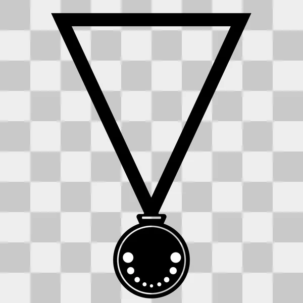 Medal Icon Vector. sobre fundo transparente —  Vetores de Stock