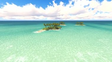 Mavi deniz Caribbean