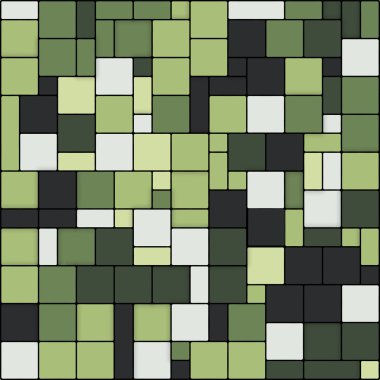 Vektör geometrik desen renk dikdörtgen şekiller ile