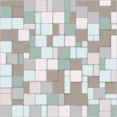 Vektör geometrik desen renk dikdörtgen şekiller ile