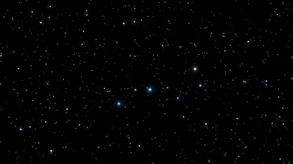 Νυχτερινό ουρανό με φωτεινά αστέρια. Διάνυσμα — Διανυσματικό Αρχείο