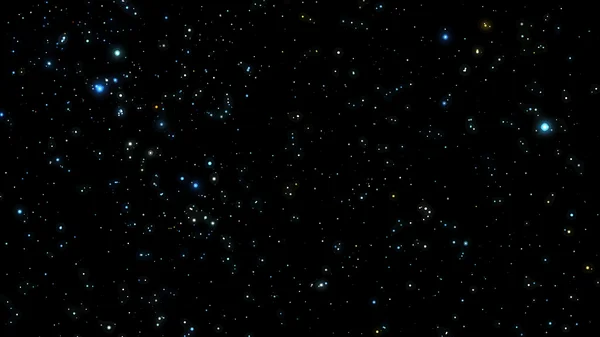 Gece gökyüzü parlak yıldız ile. Vektör