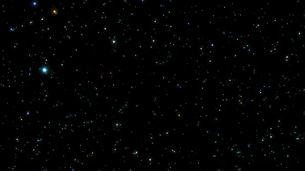 Gece gökyüzü parlak yıldız ile. Vektör