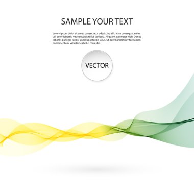 Dalga, illüstrasyon ve vektörle soyut renkli arkaplan