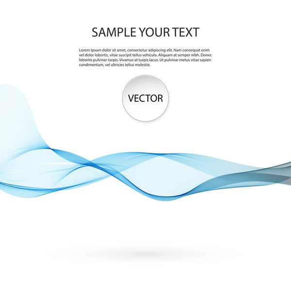 Abstract colorful background with wave, illustration, vector