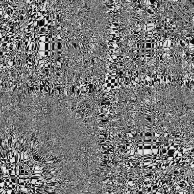 Siyah ve gri görüntü. Sanat soyut aksaklık dokulu arka plan. Desen Vektörü.