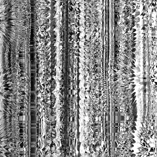 Чорно-сіре зображення. Художній абстрактний глюк текстурований фон. Вектор візерунка . — стоковий вектор