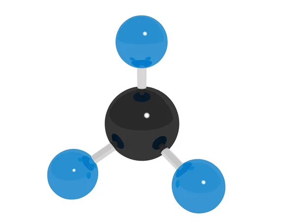 Дизайн абстрактных молекул. Векторная иллюстрация. Атомы. Медицинское образование — стоковый вектор