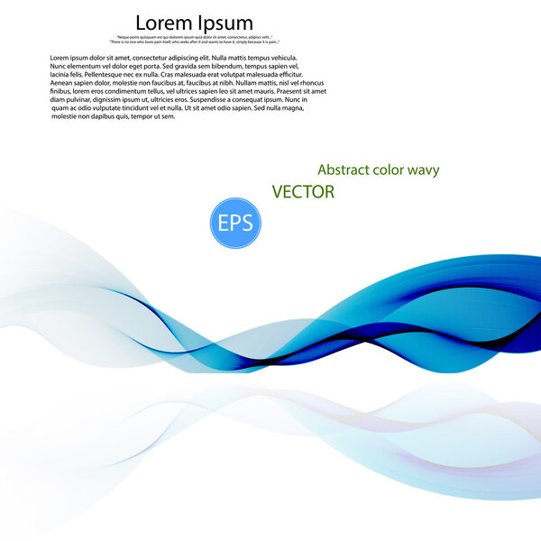 Abstract vector background, color transparent waved lines for brochure, website, flyer design.