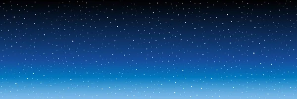 Night sky with stars. Vector image