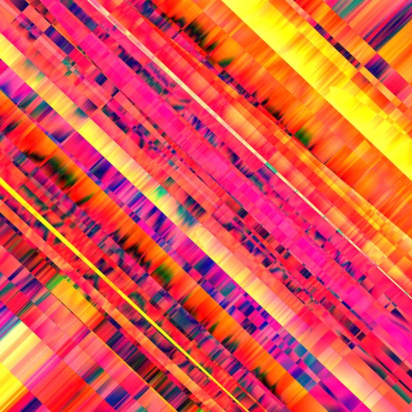 Glitch Colorato sfondo astratto per i vostri disegni. Estetica caotica dell'errore del segnale. Decadimento digitale Vettore — Vettoriale Stock