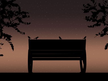 Şablon banka kartı için bir yıldızlı gece gökyüzü tasarım zemin karşı. Vektör