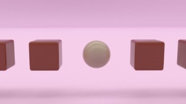 3d sıvılar pastel minimal hareket tasarımı iş sunumu Kusursuz sonsuz döngü yapabilen sanat kavramı