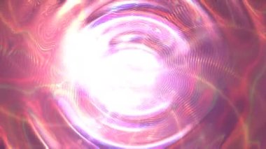 Glow wave portal Modern neon light Digital data flow Futuristic space intro able to loop seamless