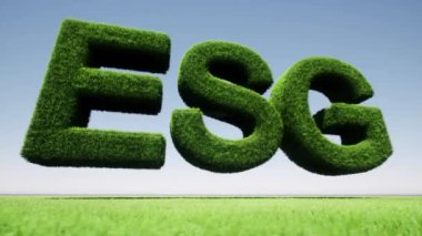 Yeşil çimen ESG doğa manzarasını imzaladı Çevresel Sosyal Yönetim
