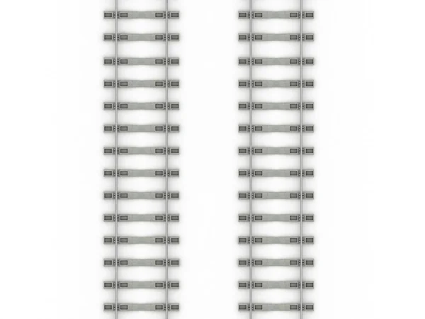 Bahngleise rastern Schiene 4 — Stockfoto