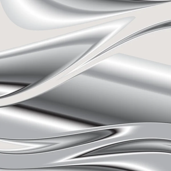 Elegante 3d metalen achtergrond, vector. 1 — Stockvector