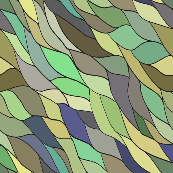 Vector naadloos abstract handgetekend patroon — Stockvector