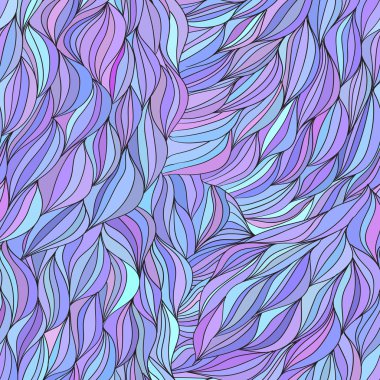 Renkli saç dalgalar arka plan