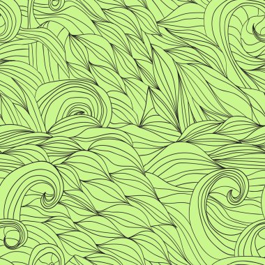 Renkli saç dalgalar arka plan