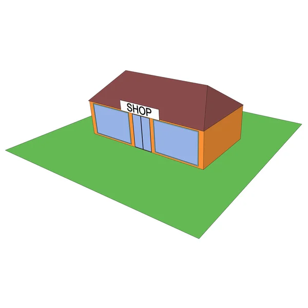 建设店矢量图像 1 — 图库矢量图片
