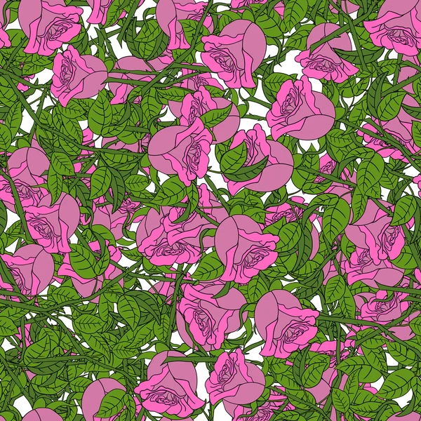 花の抽象的な背景は。ベクトル — ストックベクタ