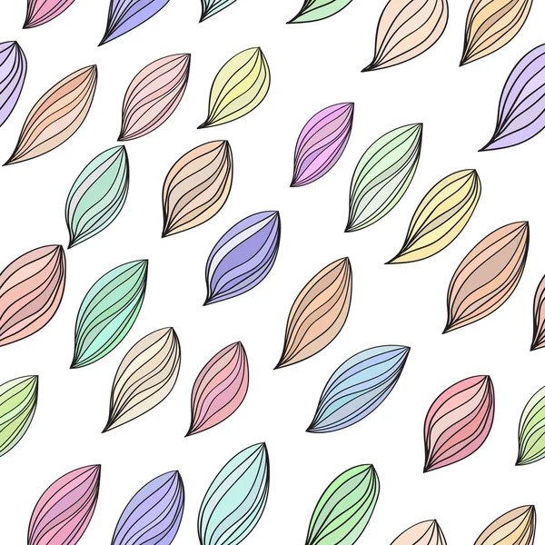 Vektor nahtlose abstrakte handgezeichnete Muster — Stockvektor