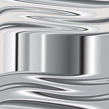 gri arka plan vektör örtüşme 3d grafik metal