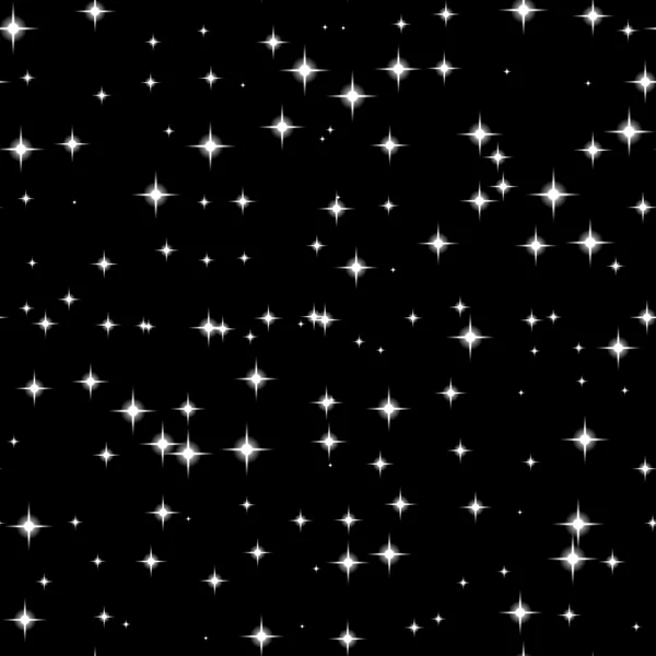 Stars seamless pattern — Stock Vector