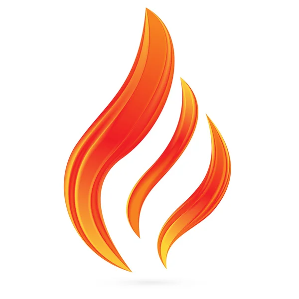 Fire icon — Stock Vector