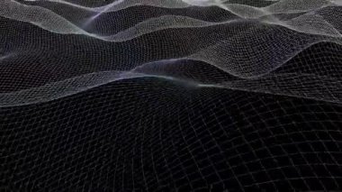 Renk ızgara dalgası tekno bg sonsuz 4k döngü yapabilir