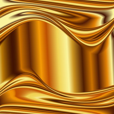 Metal background, gold brushed metallic clipart