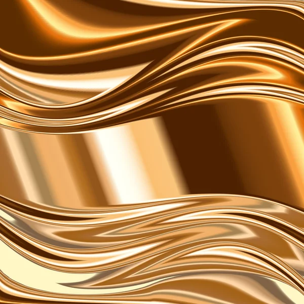 Metalen achtergrond, goud geborsteld metalen — Stockvector