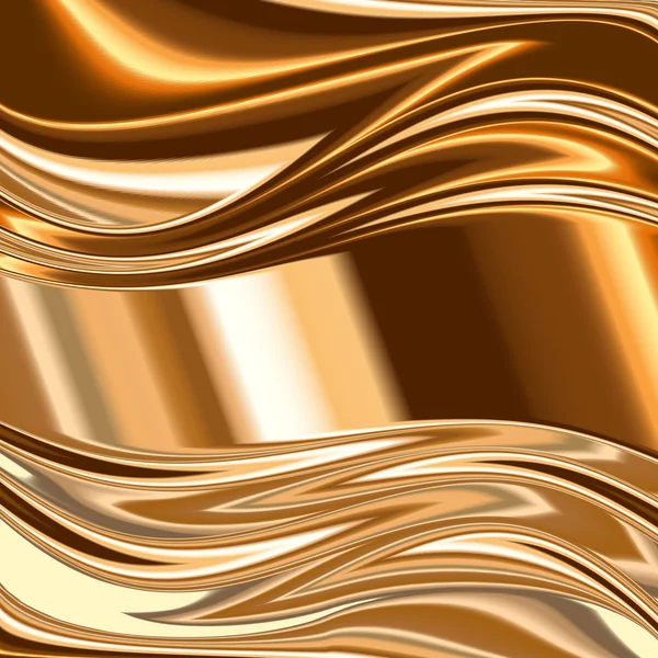 Metallhintergrund, gold gebürstet metallic — Stockvektor